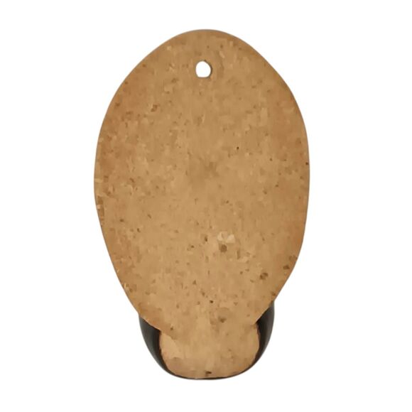 Pottery Wall Pocket Succulent Planter Boho Brown Tan Green Blue Small 3" x 5" - Picture 2 of 13